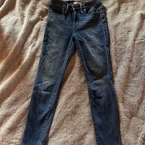 Madewell mid-rise skinnies